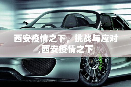 西安疫情之下，挑战与应对,西安疫情之下