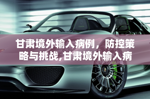 甘肃境外输入病例，防控策略与挑战,甘肃境外输入病例