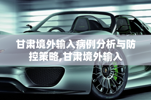 甘肃境外输入病例分析与防控策略,甘肃境外输入